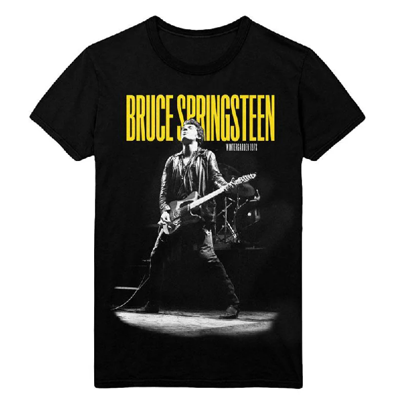 Bruce Springsteen | Official Band T-Shirt | Winterland Ballroom Guitar Satin Blend Silk Blend Wool Blend