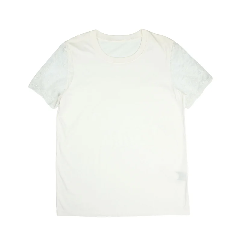 Burberry T-Shirt - Women's L Welt Pockets Slit Pockets