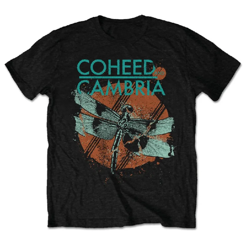 Coheed And Cambria | Official Band T-Shirt | Dragonfly Houndstooth Herringbone Solid