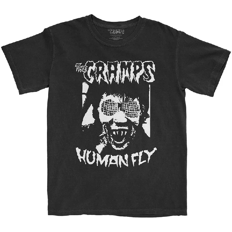 The Cramps | Official Band T-shirt | Human Fly Zippered Buttoned Snapped