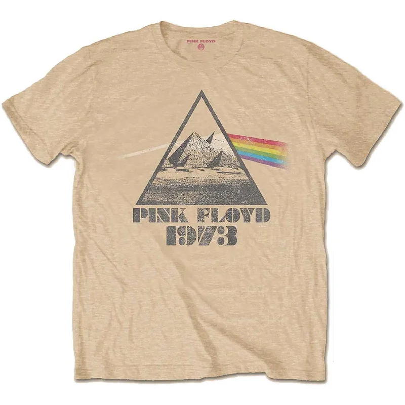 Pink Floyd | Official Band T-Shirt | Pyramids Chenille Fabric Brocade Fabric Lace Fabric