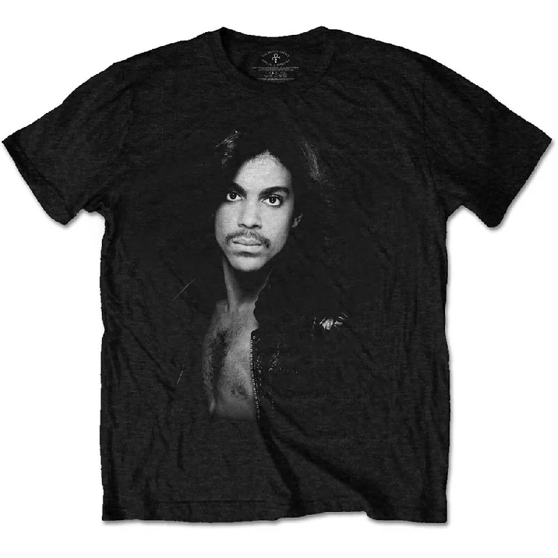 Prince | Official Band T-shirt | Leather Jacket Fashionable Trendy Casual