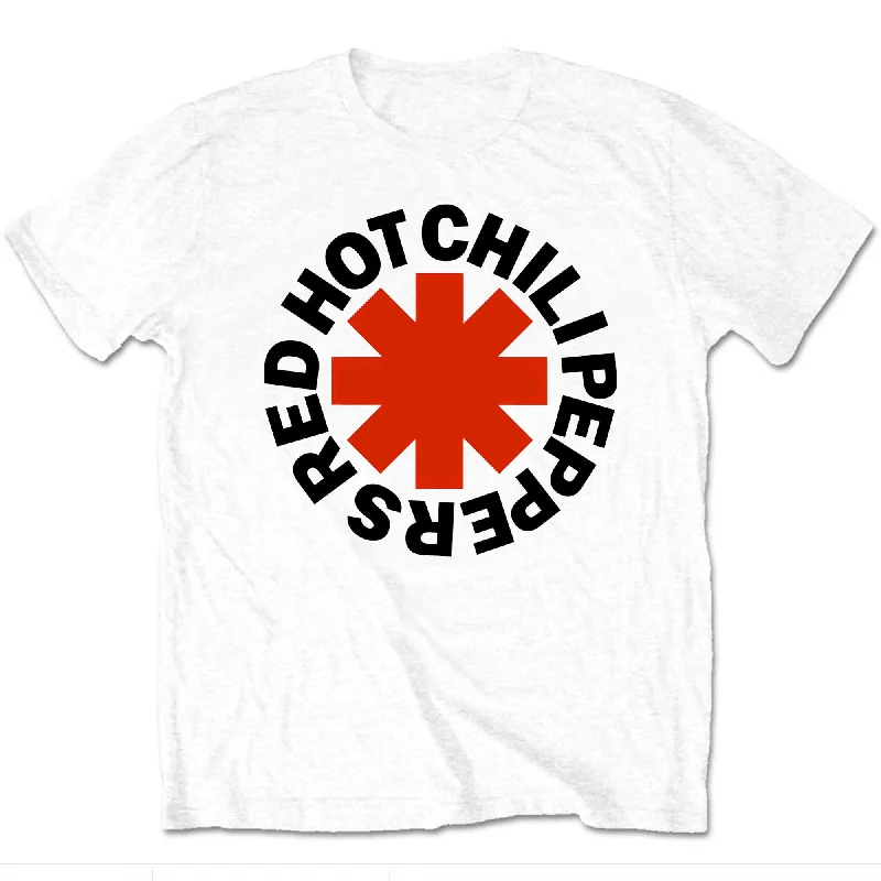 Red Hot Chili Peppers | Official Band T-shirt | Red Asterisk Elegant Classic Vintage