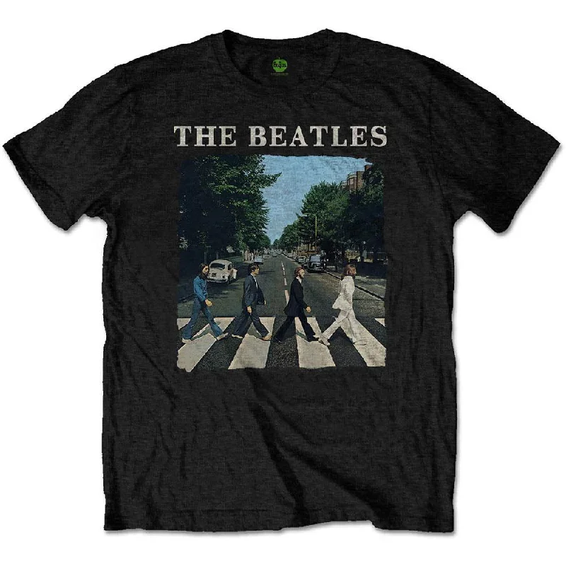 The Beatles Kids T-Shirt: Abbey Road & Logo Faux Fur Fabric Real Fur Fabric Shearling Fabric