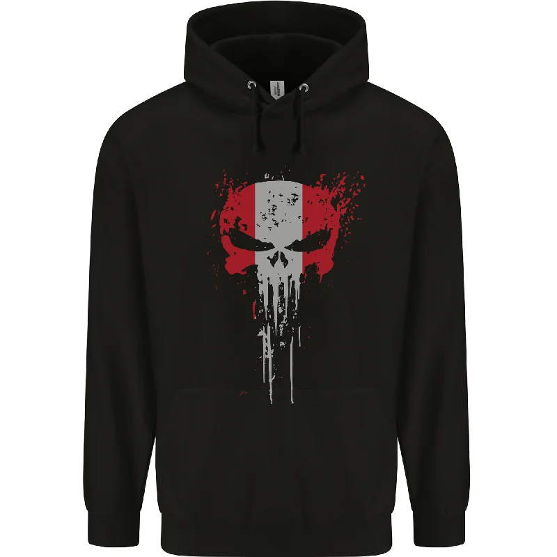 Austria Skull Gym Training Bodybuilding Mens 80% Cotton Hoodie Hoodie with Tie-Dye Psychedelic Retro