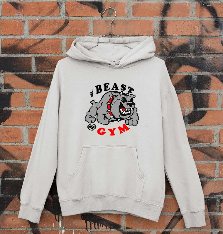 Beast Gym Unisex Hoodie for Men/Women Hoodie with Cropped Fit Short Trendy