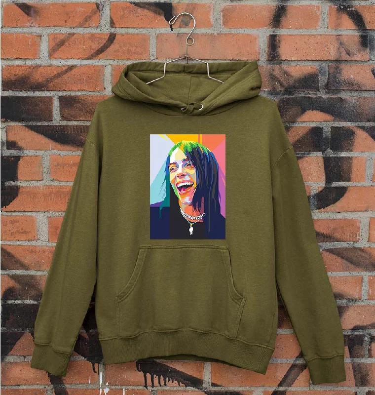 Billie Eilish Unisex Hoodie for Men/Women Hoodie with Drawstring Waist Adjustable Fitted