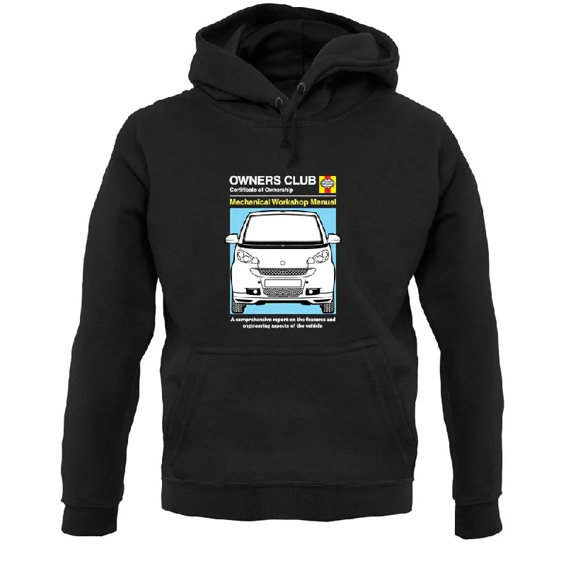 Car Owners Smart Car Unisex Hoodie Hoodie with Lining Warm Insulated