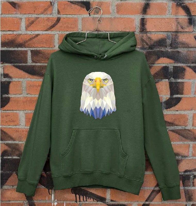 Eagle Unisex Hoodie for Men/Women Hoodie with Belted Waist Structured Tailored