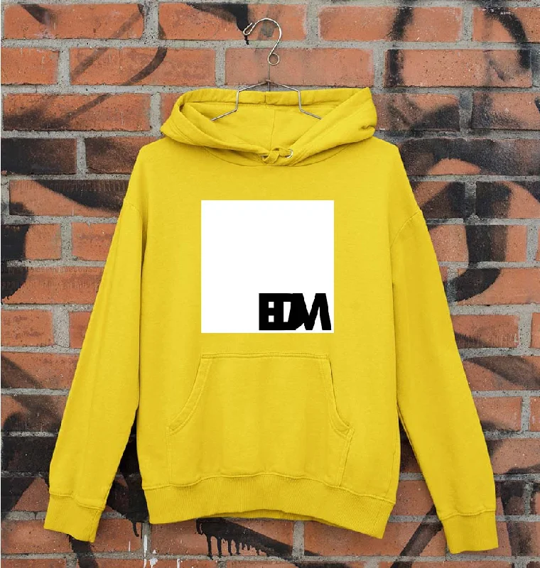 EDM Unisex Hoodie for Men/Women Hoodie with Ribbed Cuffs Snug Fit Comfort