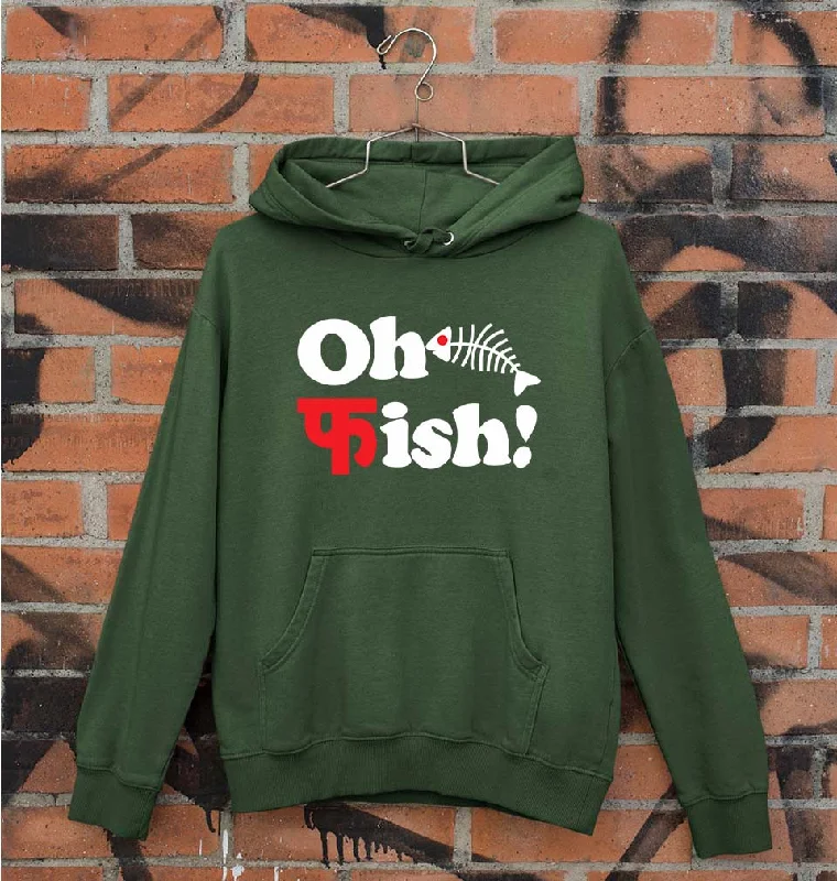 Fish Funny Unisex Hoodie for Men/Women Hoodie with Logo Branding Identity