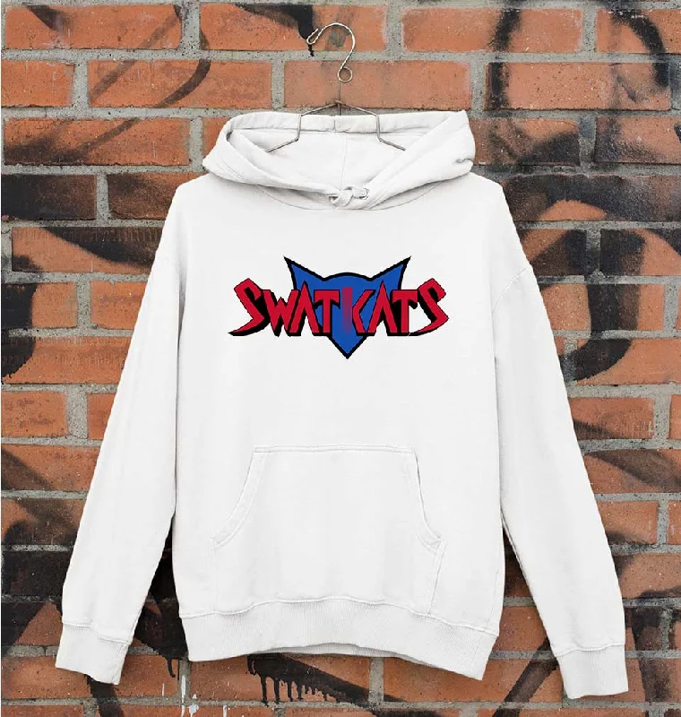 Swat Kats Gym Unisex Hoodie for Men/Women Hoodie with Snap Buttons Easy Quick