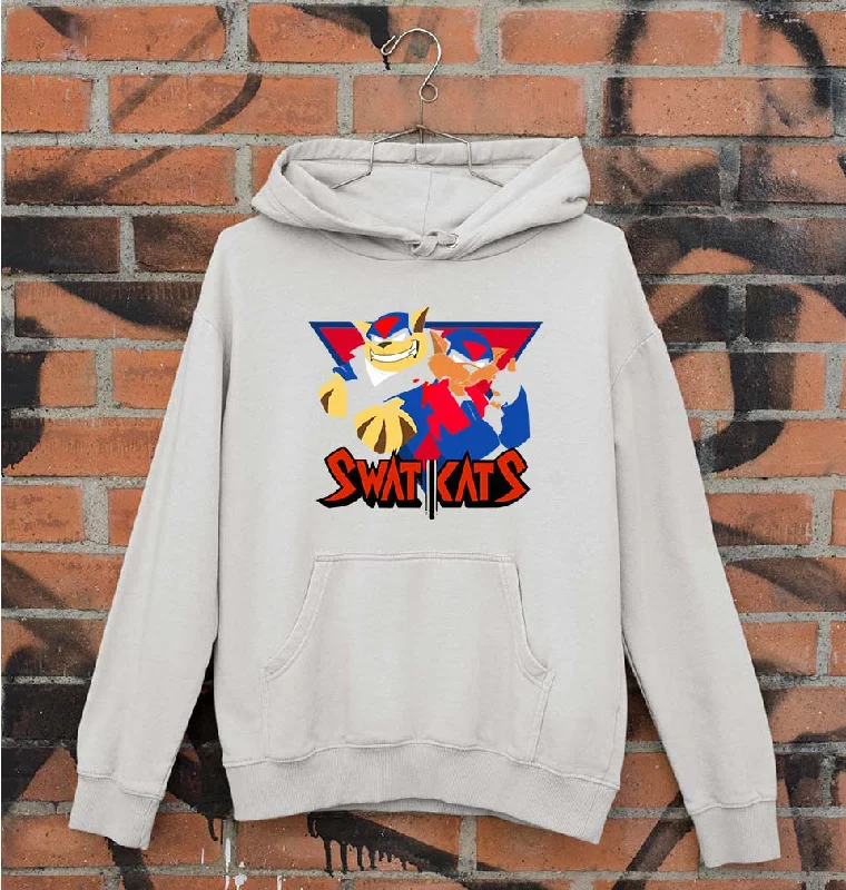 Swat Kats Unisex Hoodie for Men/Women Hoodie with Full-Zip Functional Layering