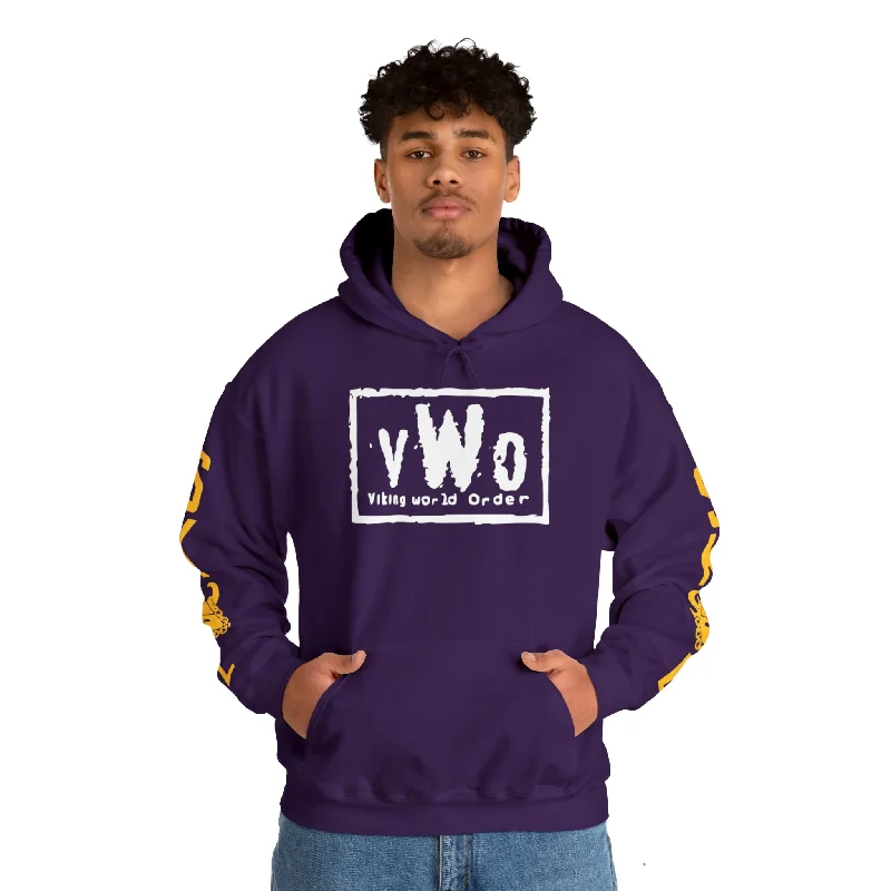 Unisex Heavy Blend™ Hooded Sweatshirt - VWO (Framed) + Original (Sleeves) Hoodie with Gradient Ombre Colorful