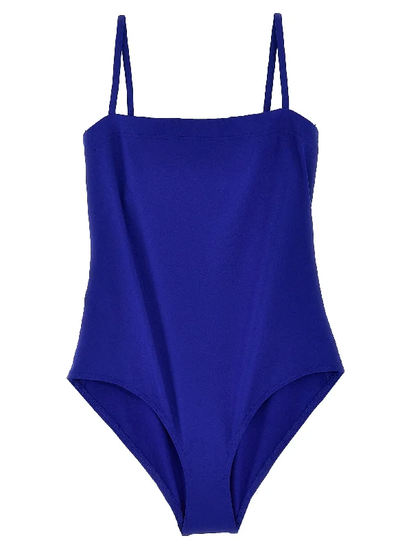 Aquarelle One-piece Swimsuit Sleek Mesh Bikini