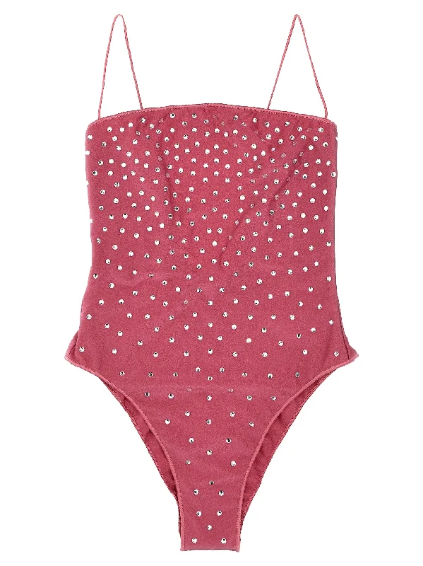 Gem One-piece Swimsuit Modern High-Waisted Swimsuit