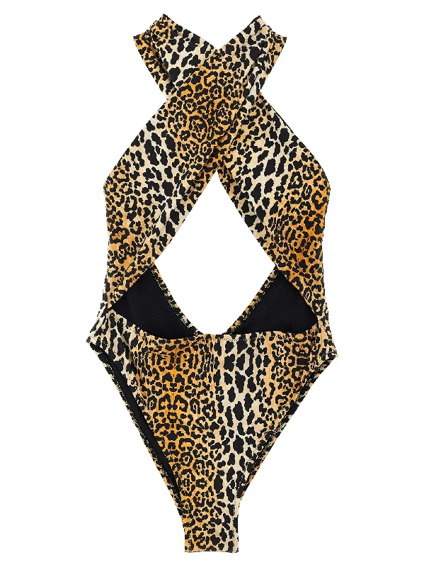 Italian Stallion One-piece Swimsuit Vibrant Bikini Bottoms