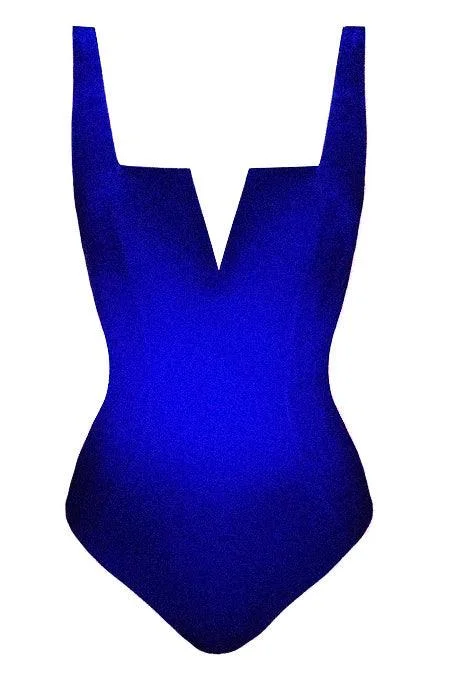 Bersèra blue swimsuit High-Waisted Swimwear