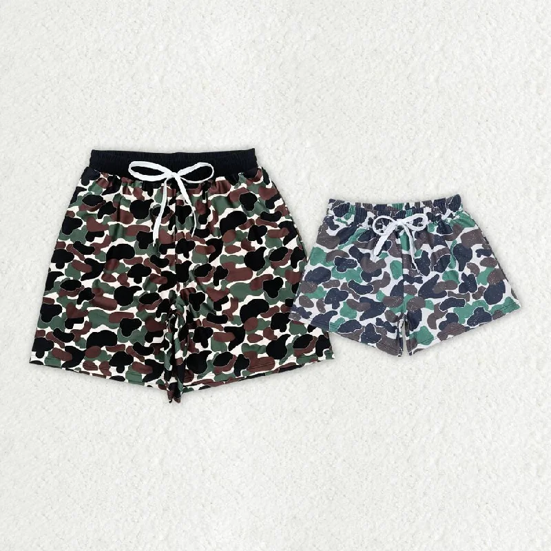 boys swim shorts  Adult clothing  swim shorts Sibling Sister Clothes Sets Bold Color Swimsuit