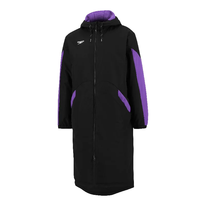 Speedo Unisex Edge Team Swim Parka Speedo Purple Sleek Full Coverage