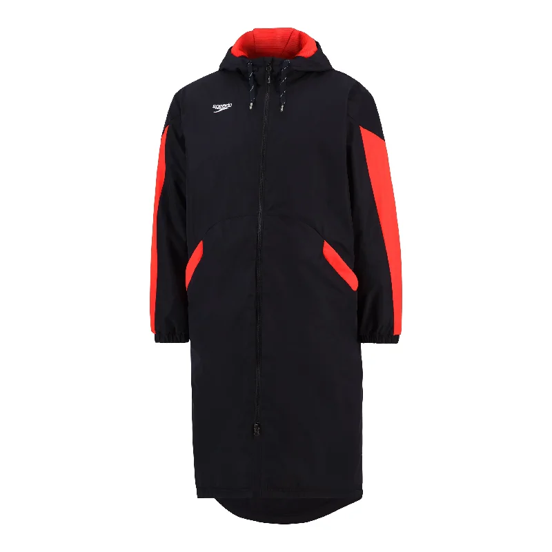 Speedo Unisex Edge Team Swim Parka Speedo Red High-Cut One-Piece