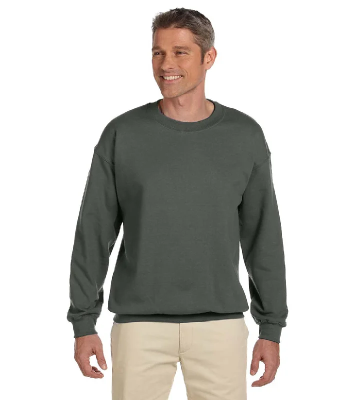 SwimOutlet Unisex Heavy Blend Crewneck Sweatshirt Military Green Classic One-Piece