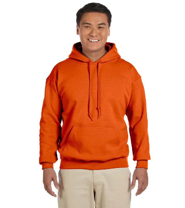 SwimOutlet Unisex Heavy Blend Hooded Sweatshirt Orange Soft Beachwear Set