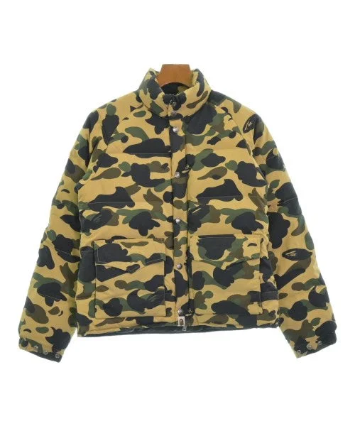 A BATHING APE Down jackets/Vests Striped Jacket Polka Dot Jacket Floral Jacket