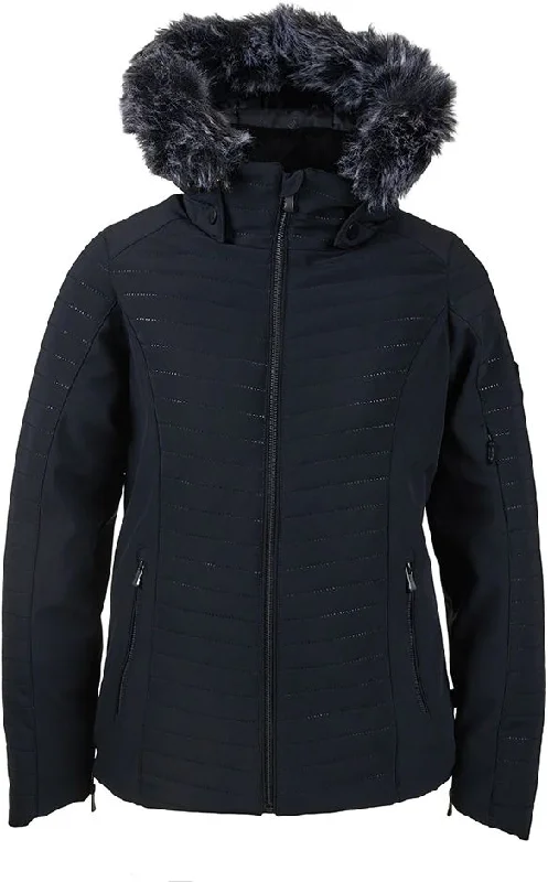 Chamonix II Waterproof Ladies Snow Ski Jacket 2023 Knit Fabric Woven Fabric Fleece Fabric