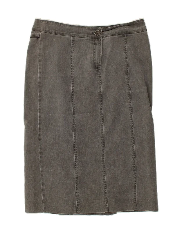 PENNY BLACK Womens Denim Skirt W29 Medium Grey modal blend skirt