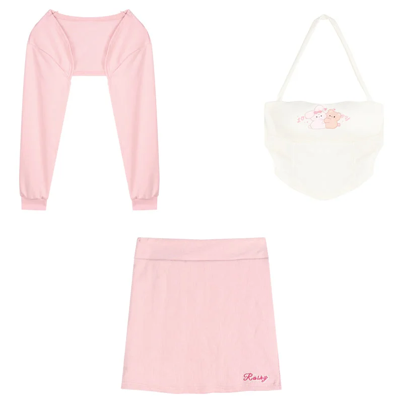 Pink 3-piece set