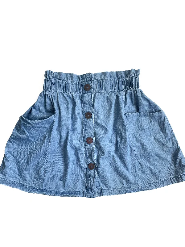 Switch chambray skirt (10Y) wool skirt sturdy